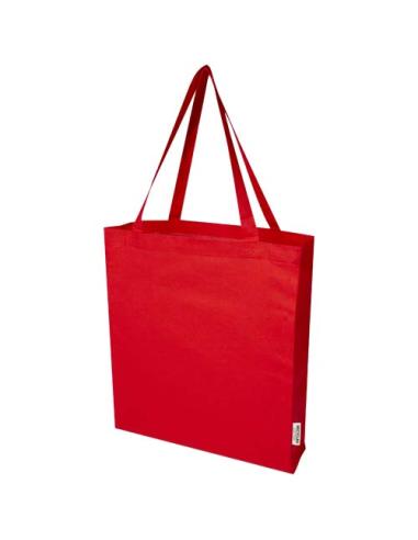 Bolsa Tote con refuerzos de algodón reciclado GRS de 140 g/m² N12337021