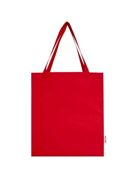 Bolsa Tote con refuerzos de algodón reciclado GRS de 140 g/m² N12337021
