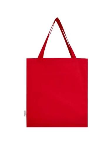 Bolsa Tote con refuerzos de algodón reciclado GRS de 140 g/m² N12337021