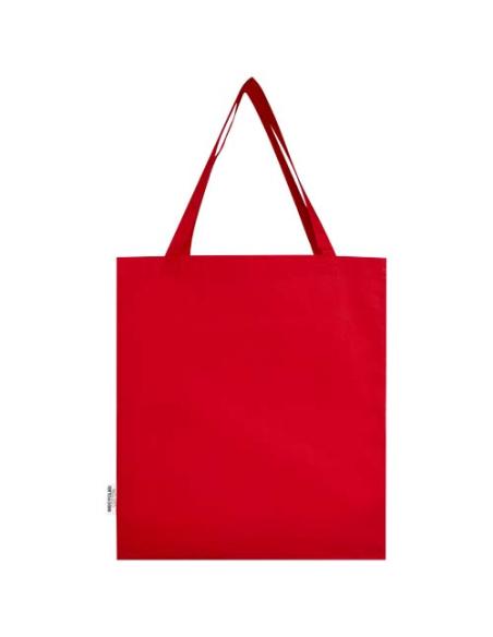 Bolsa Tote con refuerzos de algodón reciclado GRS de 140 g/m² N12337021