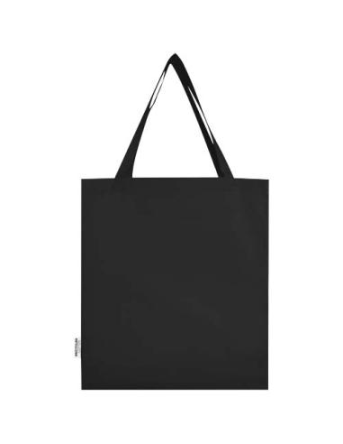 Bolsa Tote con refuerzos de algodón reciclado GRS de 140 g/m² N09337021
