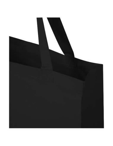 Bolsa Tote con refuerzos de algodón reciclado GRS de 140 g/m² N09337021
