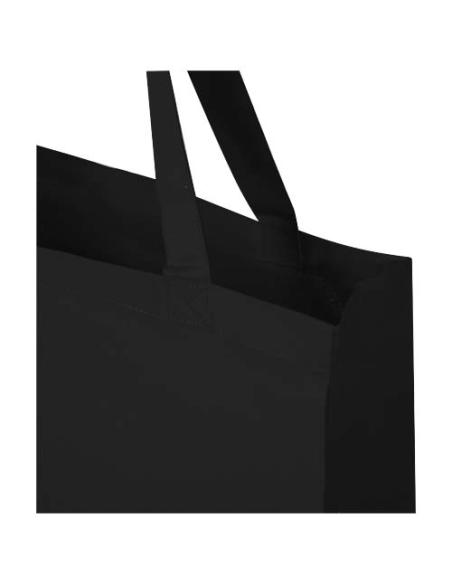 Bolsa Tote con refuerzos de algodón reciclado GRS de 140 g/m² N09337021