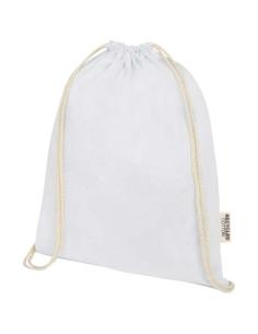 Bolsa con cordón de algodón reciclado GRS de 140 g/m² N10537021