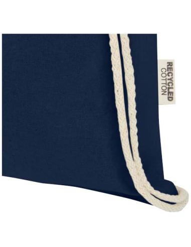 Bolsa con cordón de algodón reciclado GRS de 140 g/m² N55537021