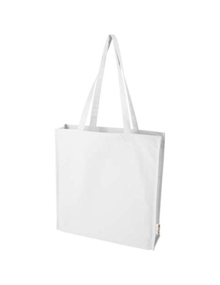 Bolsa Tote algodón reciclado 100% GRS con refuerzos de 270 g/m² 14L N10737021