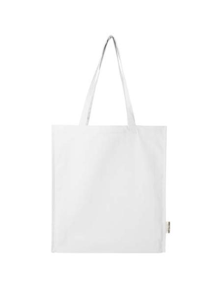 Bolsa Tote algodón reciclado 100% GRS con refuerzos de 270 g/m² 14L N10737021