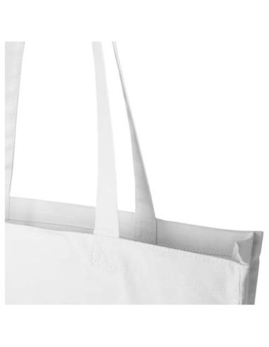 Bolsa Tote algodón reciclado 100% GRS con refuerzos de 270 g/m² 14L N10737021