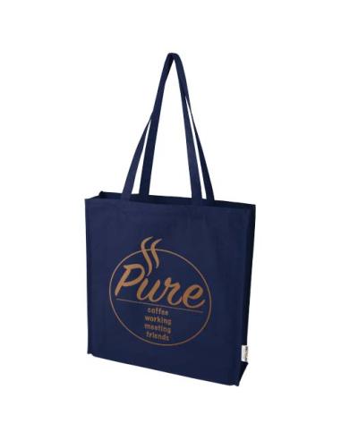 Bolsa Tote algodón reciclado 100% GRS con refuerzos de 270 g/m² 14L N55737021