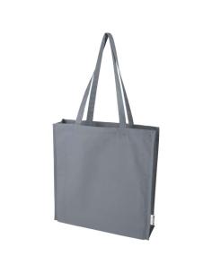 Bolsa Tote algodón reciclado 100% GRS con refuerzos de 270 g/m² 14L N10737021