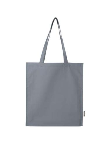 Bolsa Tote algodón reciclado 100% GRS con refuerzos de 270 g/m² 14L N28737021