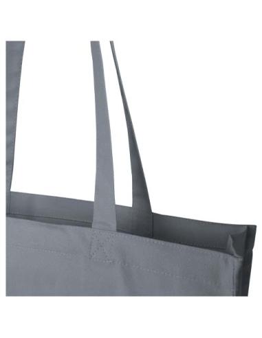 Bolsa Tote algodón reciclado 100% GRS con refuerzos de 270 g/m² 14L N28737021