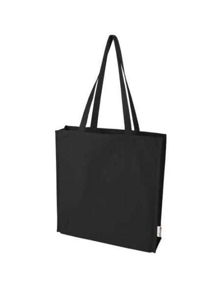 Bolsa Tote algodón reciclado 100% GRS con refuerzos de 270 g/m² 14L N09737021