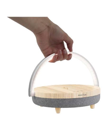 Altavoz Bluetooth® 4 en 1 de 10 W con luz LED y base de carga inalámbrica N17061AP2