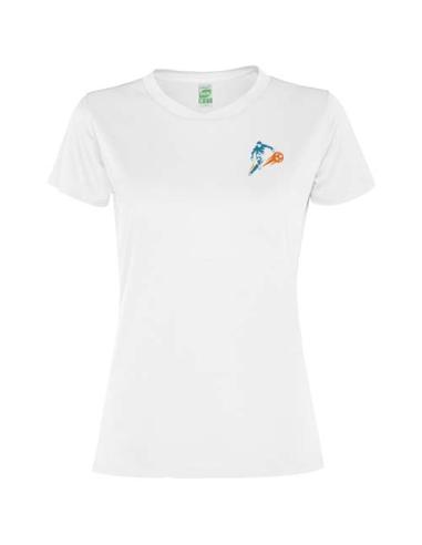 Camiseta deportiva de manga corta para mujer N1Z15030R