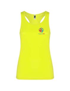Camiseta deportiva sin mangas para mujer N1C19430R 2