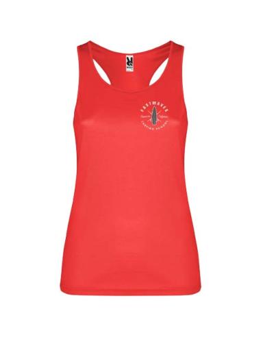 Camiseta deportiva sin mangas para mujer N1I49430R