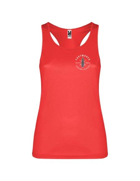 Camiseta deportiva sin mangas para mujer N1I49430R