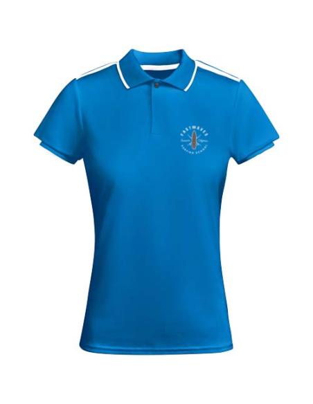 Polo deportivo de manga corta para mujer N1C89040R