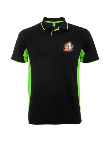 Polo deportivo unisex de manga corta N1P81240R