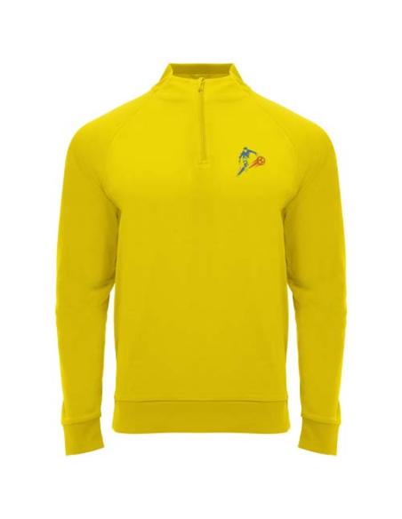 Sudadera unisex de manga larga y cremallera 1/4 N1B15111R