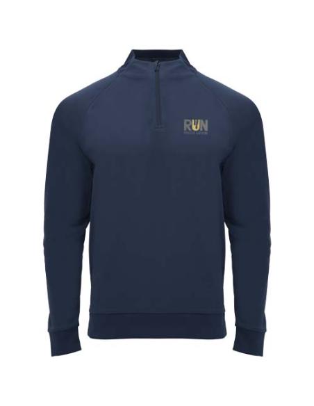 Sudadera unisex de manga larga y cremallera 1/4 N1R15111R