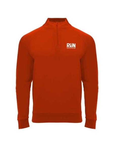 Sudadera unisex de manga larga y cremallera 1/4 N1I45111R