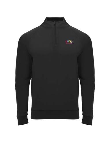 Sudadera infantil de manga larga con cremallera 1/4 NDO35111K