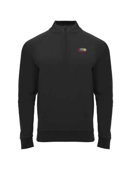 Sudadera infantil de manga larga con cremallera 1/4 NDO35111K