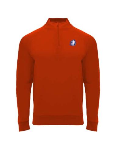 Sudadera infantil de manga larga con cremallera 1/4 NDI45111K