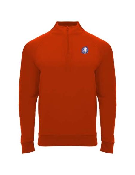 Sudadera infantil de manga larga con cremallera 1/4 NDI45111K