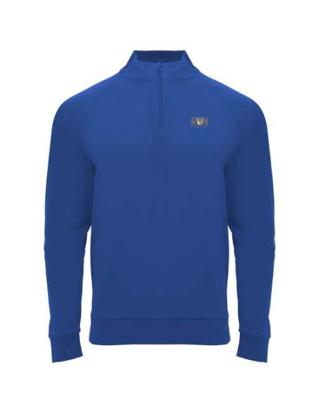 Sudadera infantil de manga larga con cremallera 1/4 NDT45111K