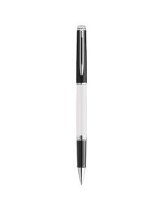 Rollerball con bloques de color y ribete plateado (tinta negra) N10069701