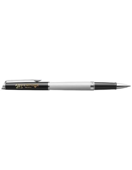 Rollerball con bloques de color y ribete plateado (tinta negra) N10069701