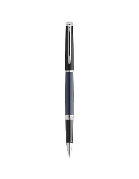 Rollerball con bloques de color y ribete plateado (tinta negra) N25069701