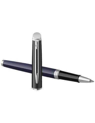Rollerball con bloques de color y ribete plateado (tinta negra) N25069701