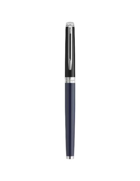 Rollerball con bloques de color y ribete plateado (tinta negra) N25069701