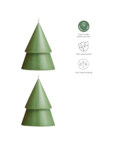 Originalhome Set de 2 velas árbol de Navidad - M N26423621