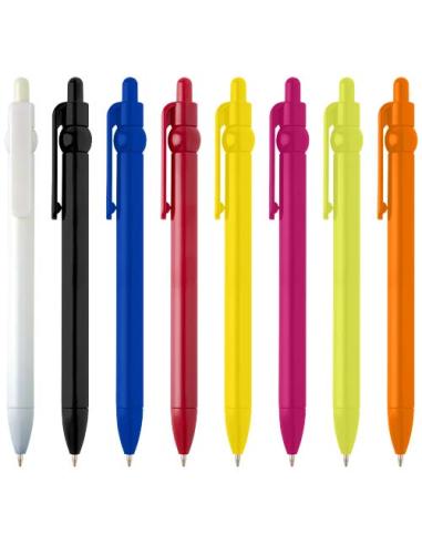 Bolígrafo de plástico reciclado (tinta negra) N09469701