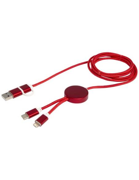 Cable 5 en 1 de aluminio y plástico reciclado de 150 cm para sincronización de datos y carga rápida de 27 W N12524421