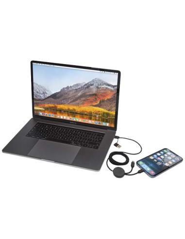 Cable 5 en 1 de plástico reciclado de 150 cm para sincronización de datos y carga rápida de 27 W N09824421