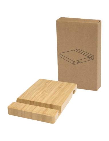Soporte de bambú de 2 ángulos para tableta y teléfono N17306401