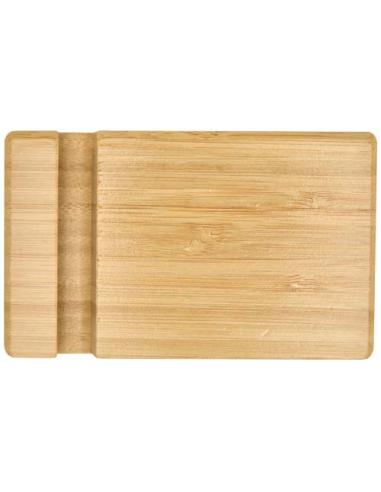 Soporte de bambú de 2 ángulos para tableta y teléfono N17306401