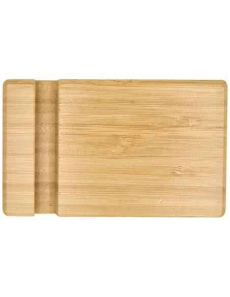 Soporte de bambú de 2 ángulos para tableta y teléfono N17306401