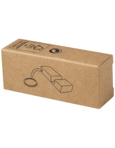 Soporte para teléfono de bambú con llavero N17606401