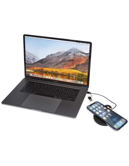 Base de carga inalámbrica de plástico reciclado de 15 W N09434421