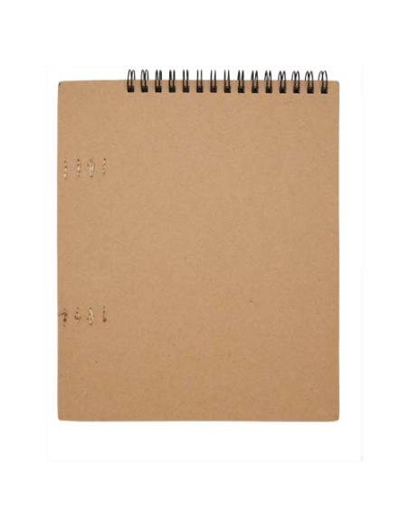 Libreta de tapa blanda A5 con espiral y set de ceras N60769701