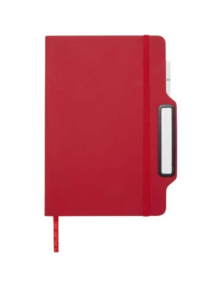 Libreta de tapa dura A5 con combinación de bolígrafo y lápiz (tinta negra) N12969701