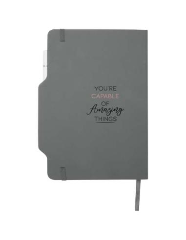 Libreta de tapa dura A5 con combinación de bolígrafo y lápiz (tinta negra) N28969701