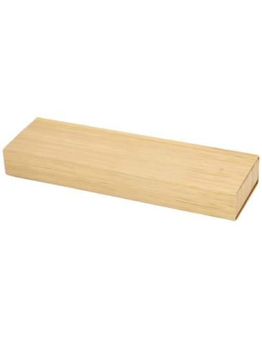 Set de bolígrafo y portaminas de bambú (tinta negra) N60679701